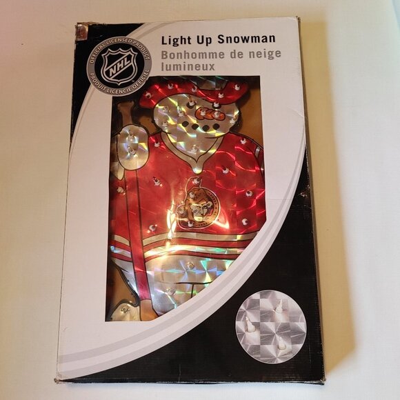 NHL Light Up Snowman Ottawa Senators Snowman - Picture 1 of 7